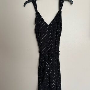 Le Lis Black and White Mini Dress